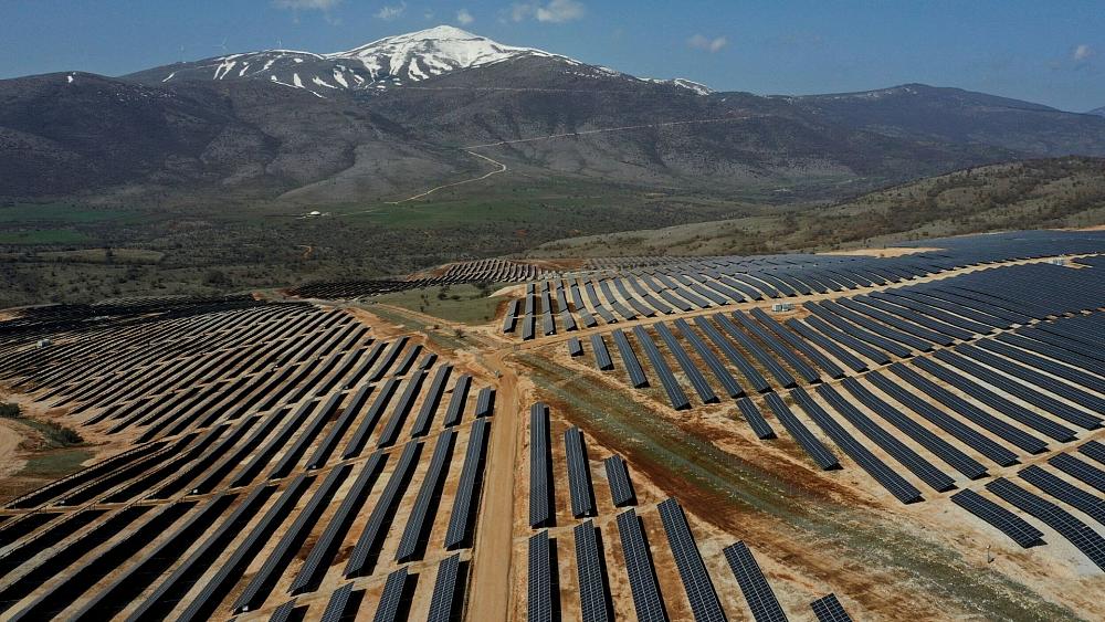 parco solare in Grecia